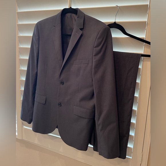 H&M Suits & Blazers Hm Dark Gray Suit 38r Blazer 33r Pants Poshmark
